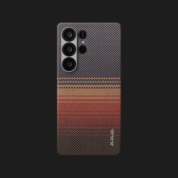 Чохол Pitaka Tactile Woven Case для Samsung Galaxy S25 Ultra (Sunset)