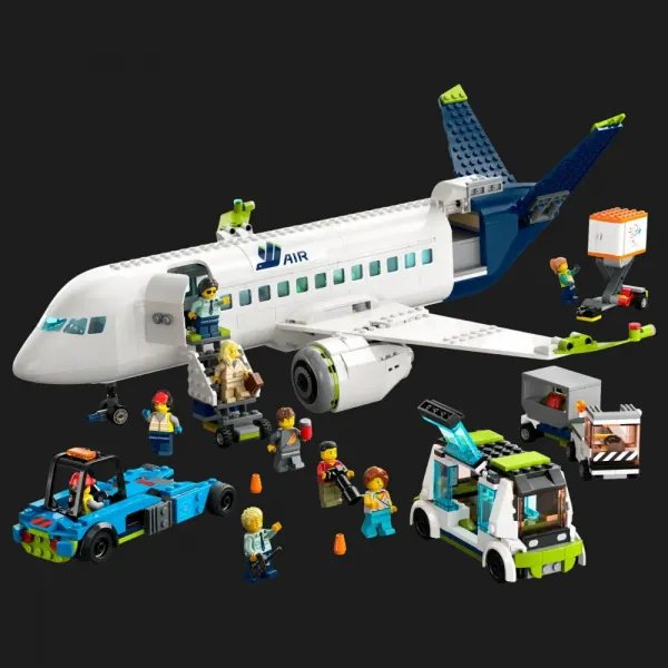 Конструктор LEGO City Пасажирський літак (60367)