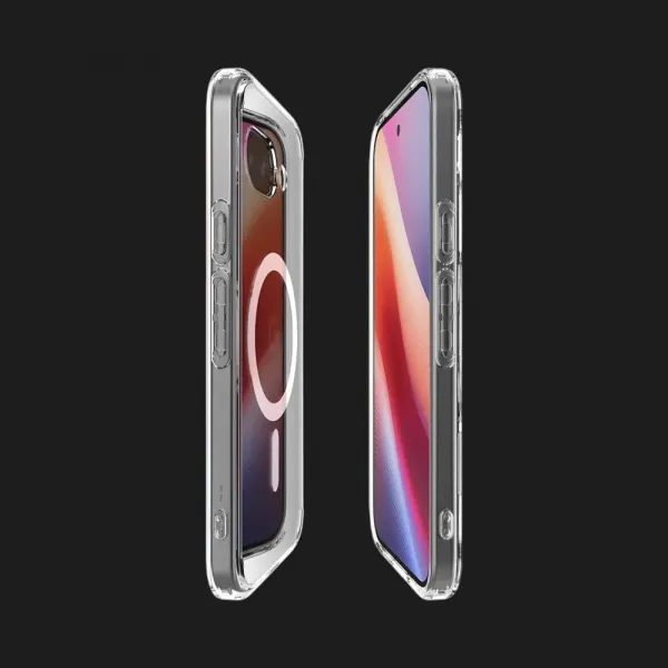Чохол Spigen Ultra Hybrid MagSafe для Google Pixel 9а (Clear White)