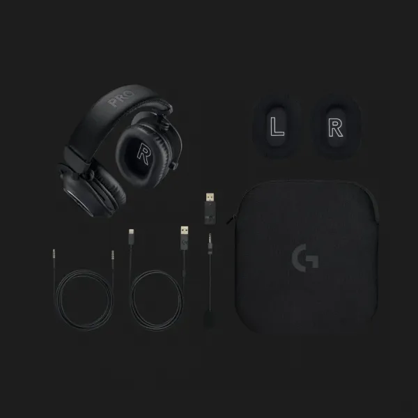 Ігрові навушники Logitech G Pro X2 Wireless LightSpeed (Black) (EU)