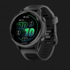 Garmin Forerunner 570 42mm Slate Gray Aluminum with Translucent Black/Black Band