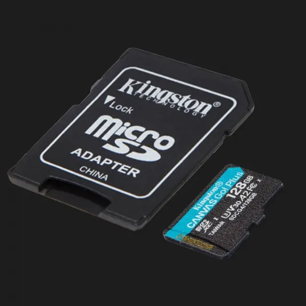 Карта пам'яті Kingston Canvas Go Plus Micro SDXC 128GB (SDCG4/128GB)