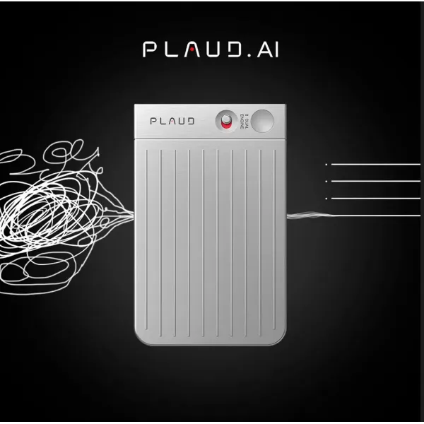 Цифровий диктофон PLAUD Note ChatGPT AI (Silver) (NB-100-SI)