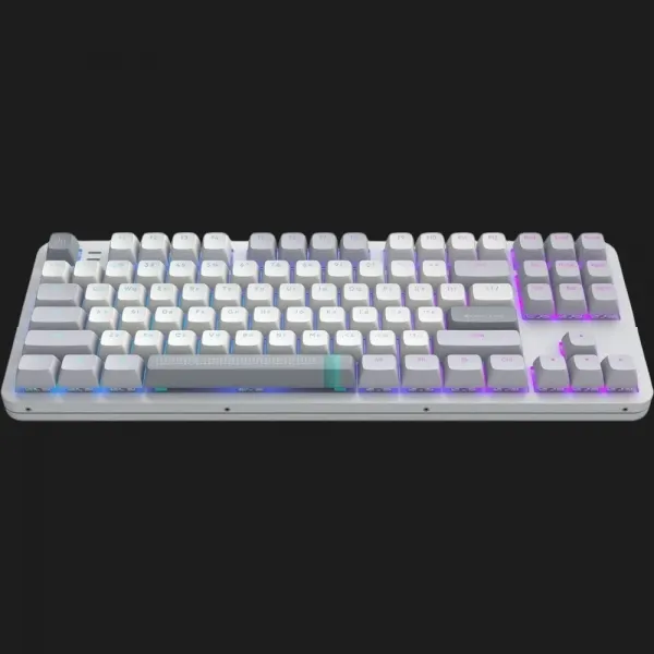 Клавіатура ігрова Dark Project ALU87 Daylight ENG/UA (White/Gray) (UA)
