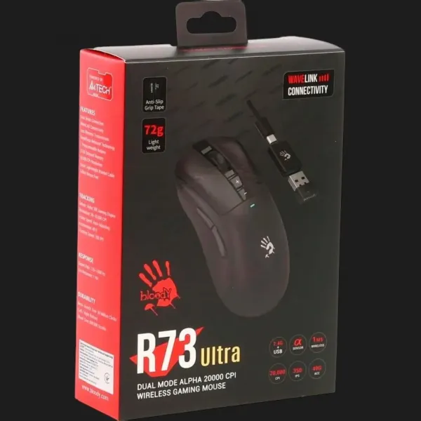 Ігрова миша Bloody R73 Ultra (Black) (UA)
