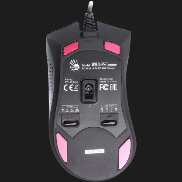 Ігрова миша Bloody W90 Max (Panda White) (UA)