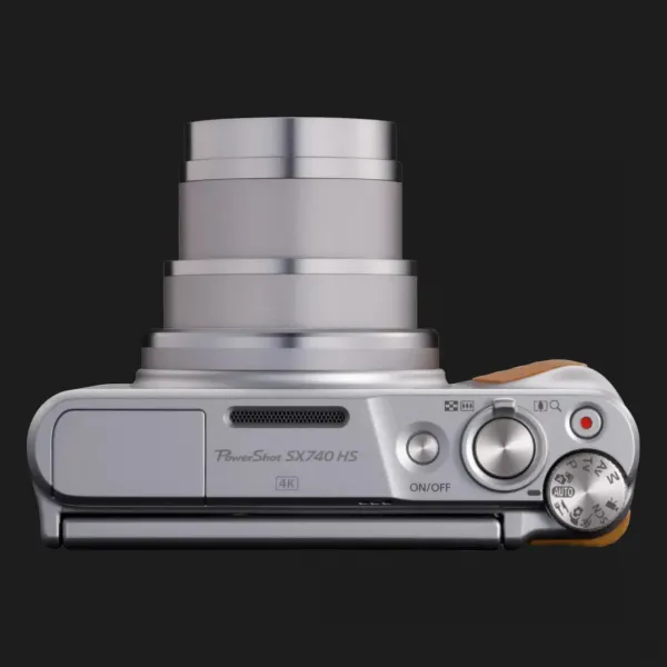Компактний цифровий фотоапарат Canon PowerShot SX740 HS (Silver) (2956C012) (Standard)