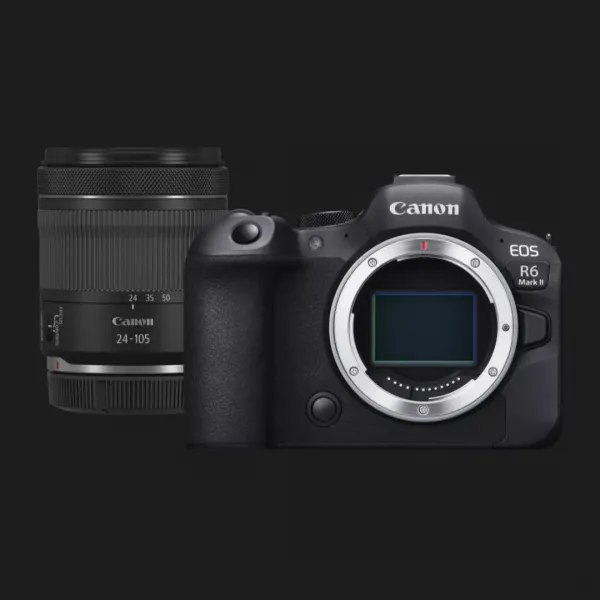 Цифровий фотоапарат Canon EOS R6 Mark II kit 24-105mm IS STM (5666C030) (Standard)