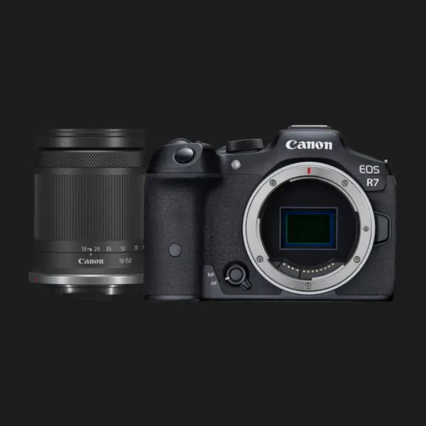 Цифровий фотоапарат Canon EOS R7 kit RF-S 18-150 IS STM (Black) (5137C015) (Standard)