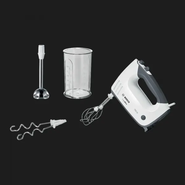 Ручний міксер Bosch MFQ 37470 (White/Gray)