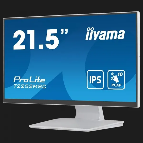 Монітор iiyama 21.5" IPS 60Hz T2252MSC-W2 (UA)