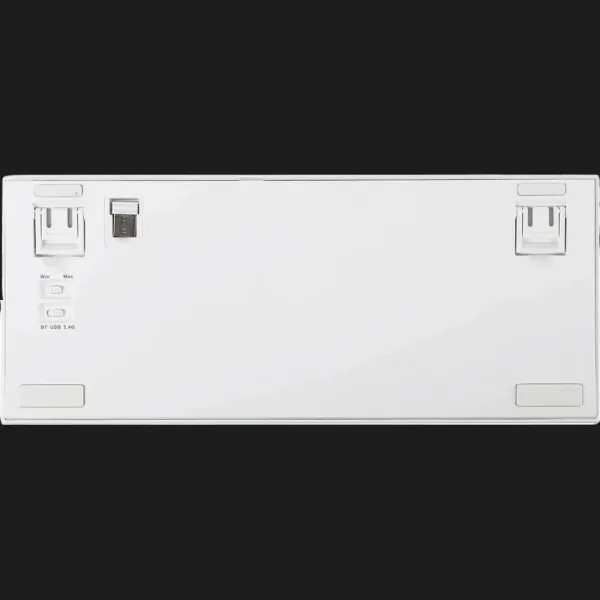 Клавіатура ігрова Epomaker AK820 Pro Flying Fish (White) (UA)