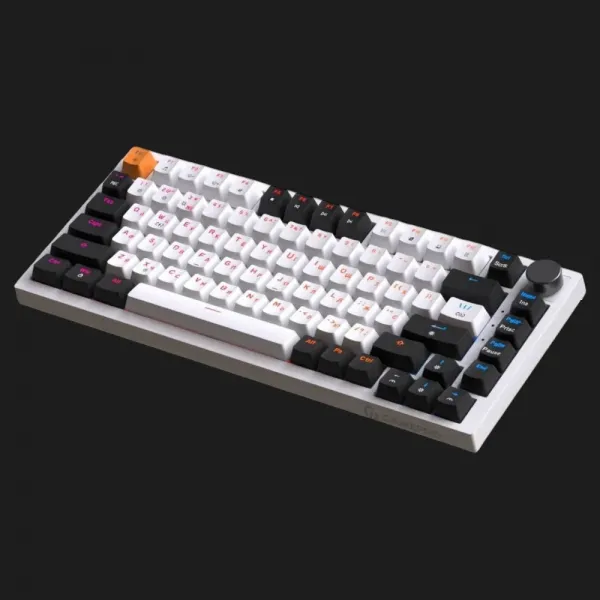 Ігрова клавіатура GamePro MK160W (Red) з Hot-Swap RGB White (UA)