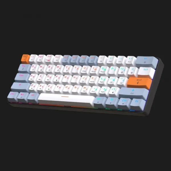 Ігрова клавіатура GamePro MK130R (Red) з Hot-Swap RGB Black (UA)