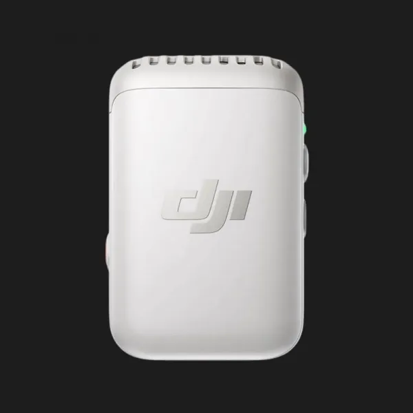 Передавач радіосистеми DJI Mic 2 Transmitter (Pearl White) (CP.RN.00000329.01)