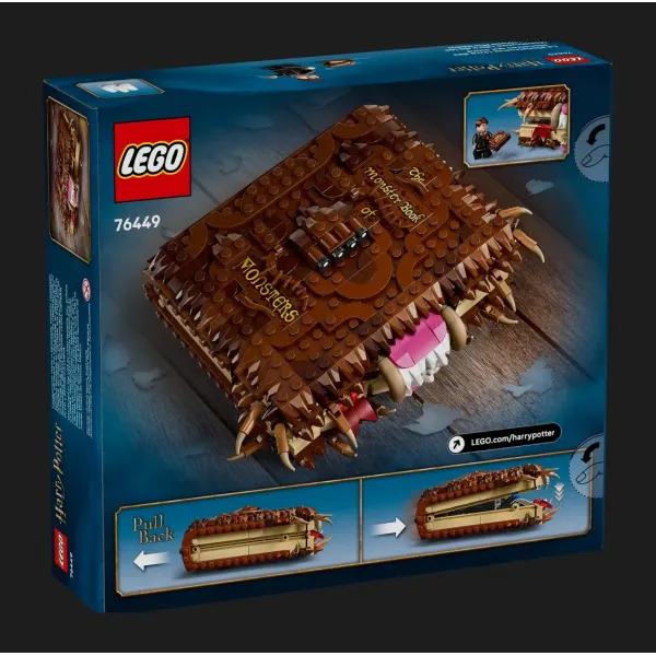 Конструктор LEGO Harry Potter Куслива Жахлива книга жахіть (76449)