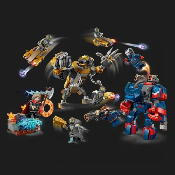 Конструктор LEGO Marvel Месники: Завершення Тор проти Чітаурі (76322)