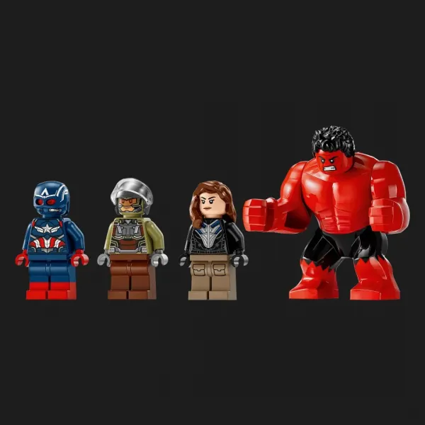 Конструктор LEGO Marvel Капітан Америка проти Червоного Халка (76292)