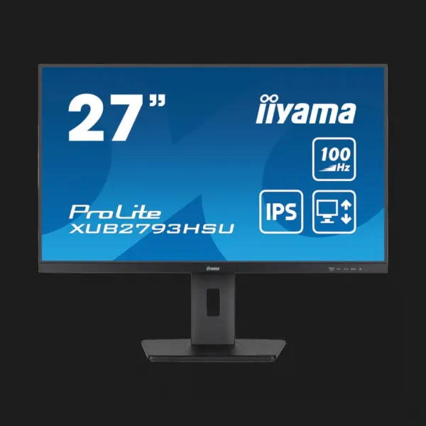 Монітор iiyama 27" IPS 100Hz XUB2793HSU-B7 (UA)