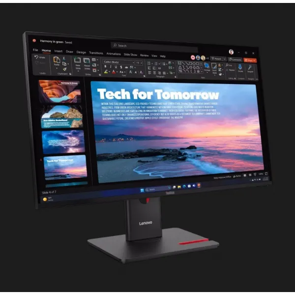 Монітор Lenovo 27" T27QD-40 IPS 120Hz 64AAGAT2UA (UA)