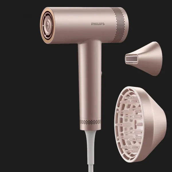 Фен Philips ThermoShield Advanced Series 8000 (Pink)