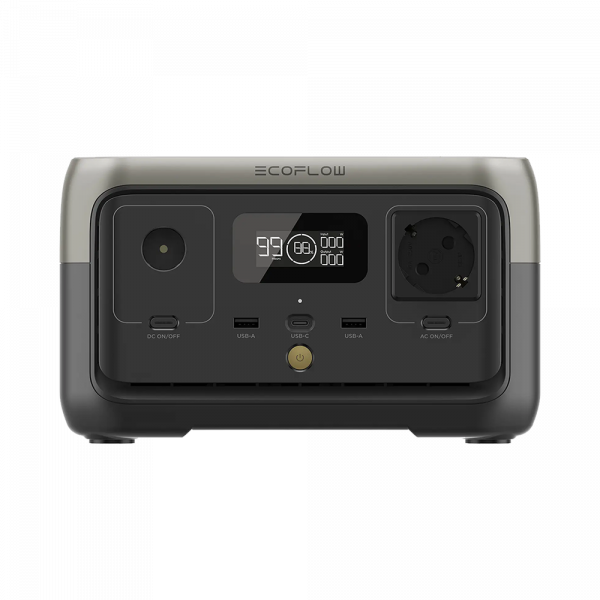 Зарядна станція EcoFlow RIVER 2 (ZMR600-B-EU) 300W 256Wh